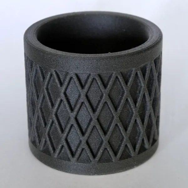 Ridged Plant Pot