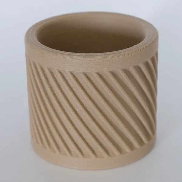 Ridged Plant Pot