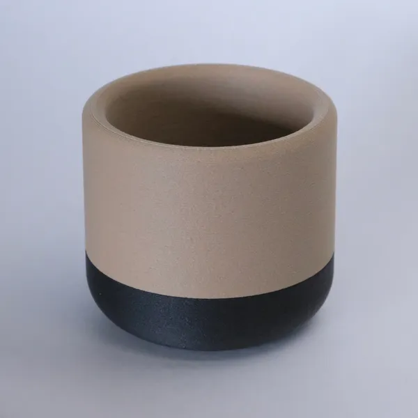 Two-Tone Plant Pot